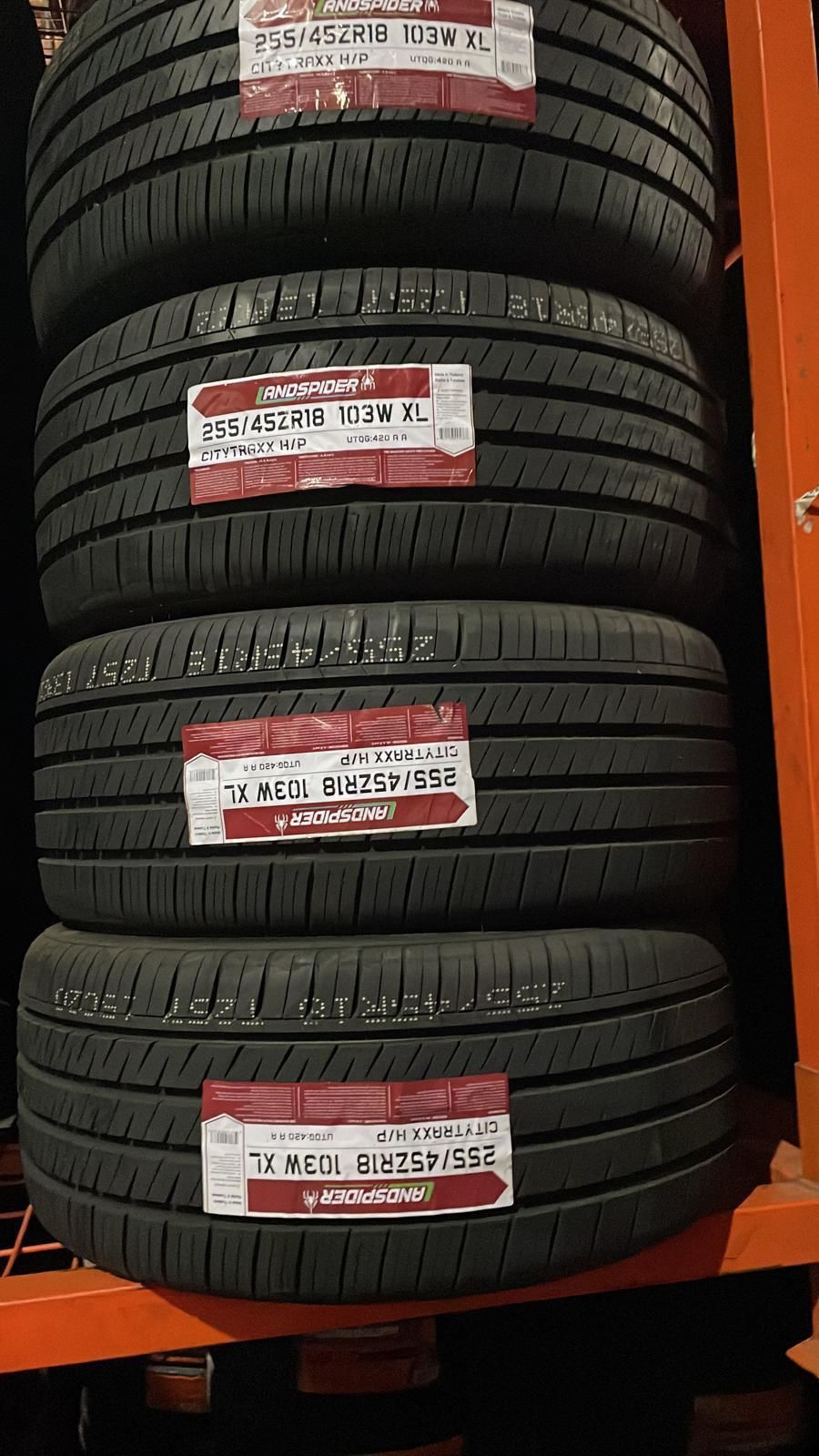 255 45 18 LLANTAS NUEVAS