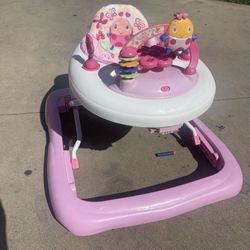 Girls Walker different heights, working light/sound on toy, $20