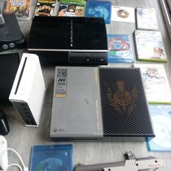 X Box ,Wii, PlayStation 3,Go Retro, Zapper 
