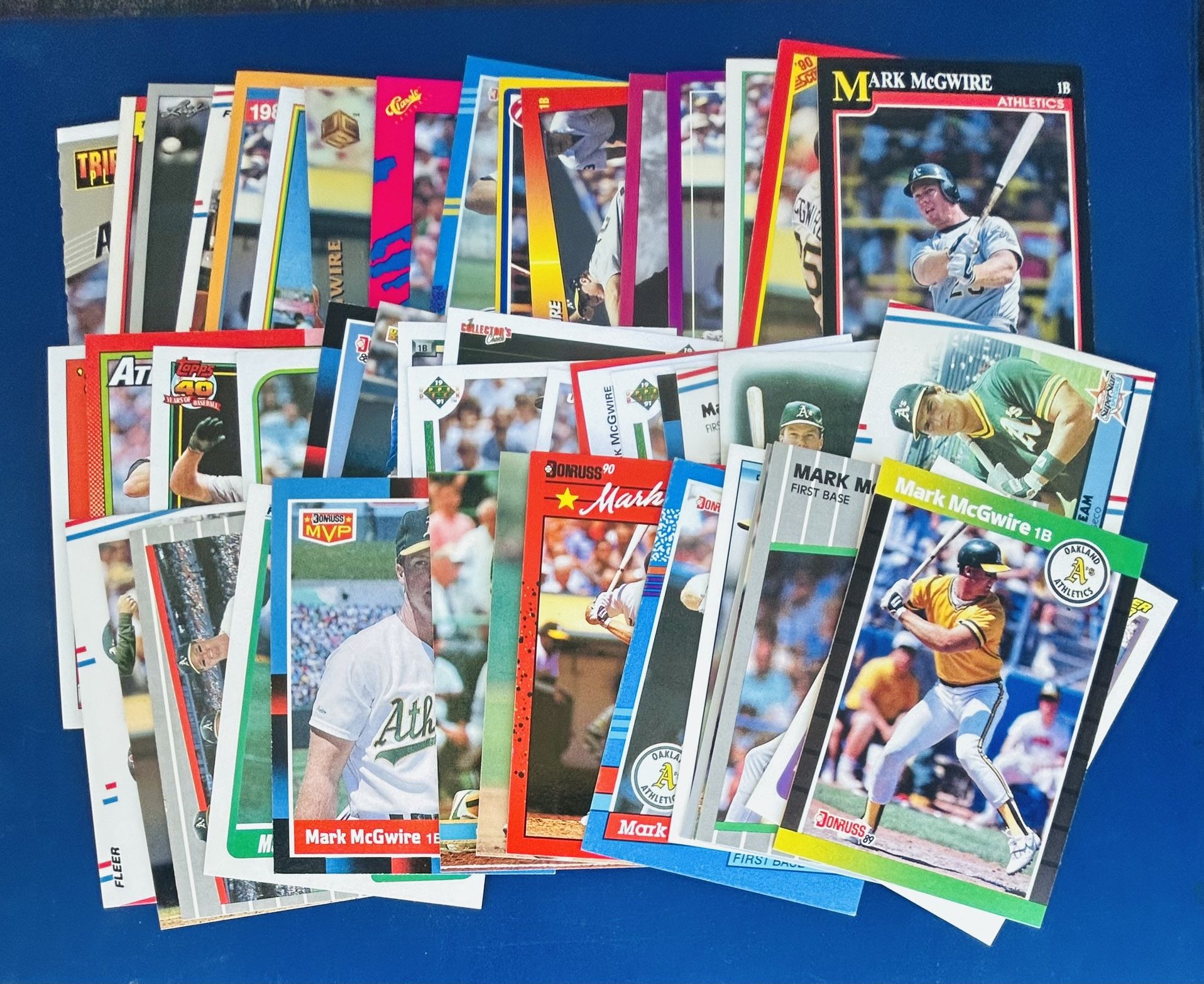 Mark McGwire Baseball Card Lot