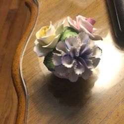 Crown Royal Bone China Made In England Small Decorative Flower