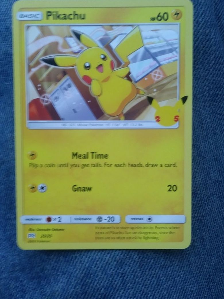 3 Pokemon Mcdonalds Cards Perfect Condition