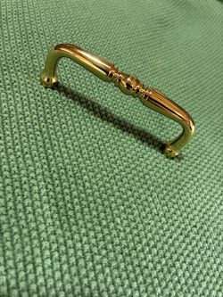 3” Polished Brass Decorative Cabinet Pull