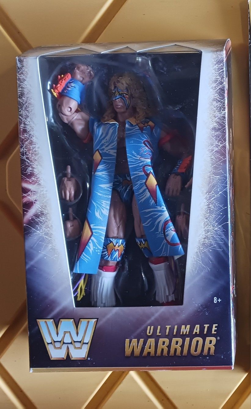 Wwe Elite Ultimate Warrior Exclusive 