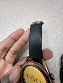 Samsung Galaxy Watch3 45mm Rose Gold/Black Fitness Tracker 8GB Unlocked