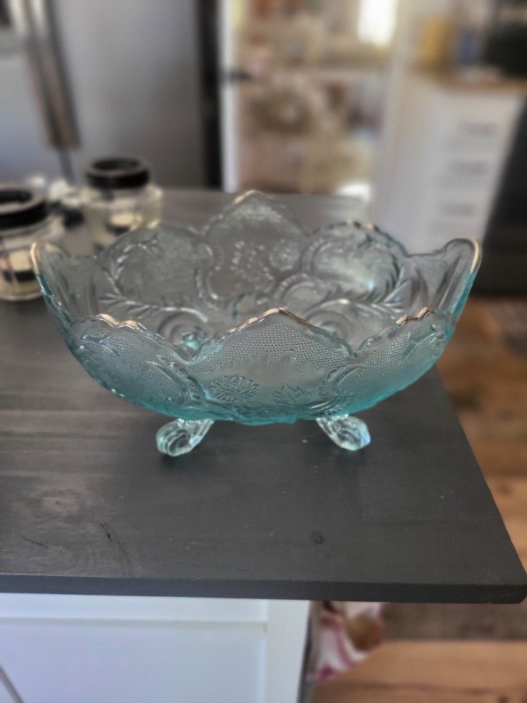 Antique Blue Bowl
