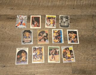 Magic Johnson Basketball Card Lot