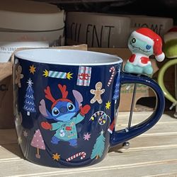 Stitch Christmas mug