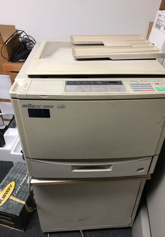 Copier printer scanner mita dc 1860
