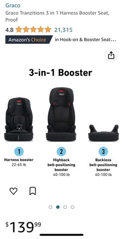 Graco transition 3 in 1 harness booster hotsell