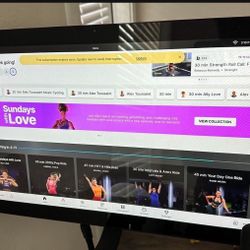 Peloton Touch Screen Monitor Tablet For Standard Bike