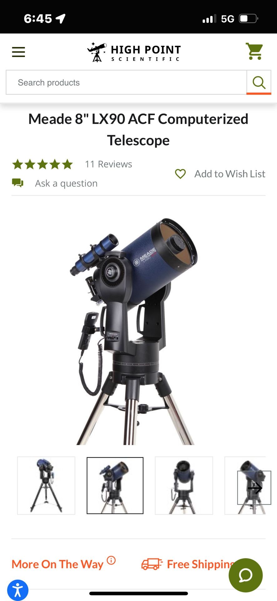 Telescope 4 Sale Offer Up