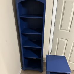 Ethan Allen Bookshelf And Night Stand
