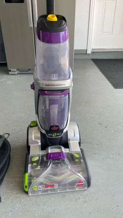 Vacuum / BISSELL - ProHeat 2X Revolution Pet Pro Plus Corded Upright Carpet Deep Cleaner - silver/purple