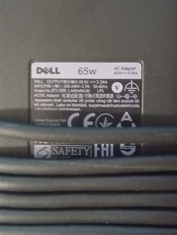 Dell 65w Barrel type charger