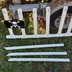 Surf Fishing Sandspikes And Custom Vehicle Pvc Rod Holders