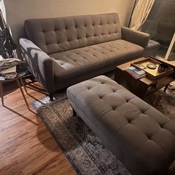 Sofa And Ottoman 