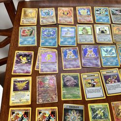 Rare Original Pokémon Card Lot