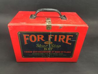 Vintage Shur-Stop Fire Extinguisher Grenades