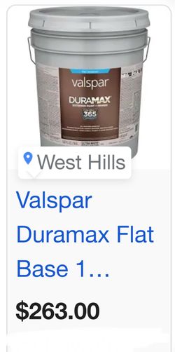 I have a 5 gallon bucket of exterior paint