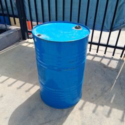 55 Gal Steel Barrel BBQ Grill Smoker Food Grade Barrels 