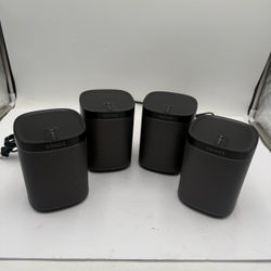 4 Sonos Play:1 WiFi Speakers