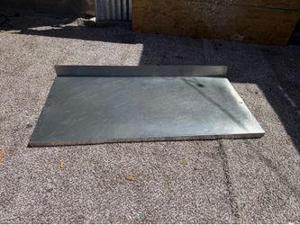 Stainless steel table top