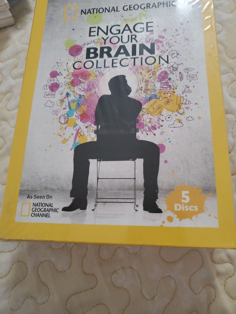 National Geographic Engage Your Brain Collection (DVD, 2014) SEALED