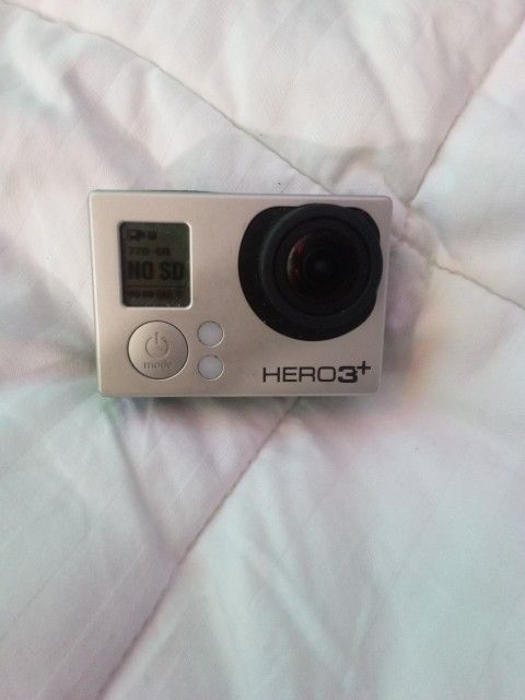 GoPro Hero 3+ With Charging Cable