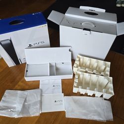 *Empty* original PS5 disc version box