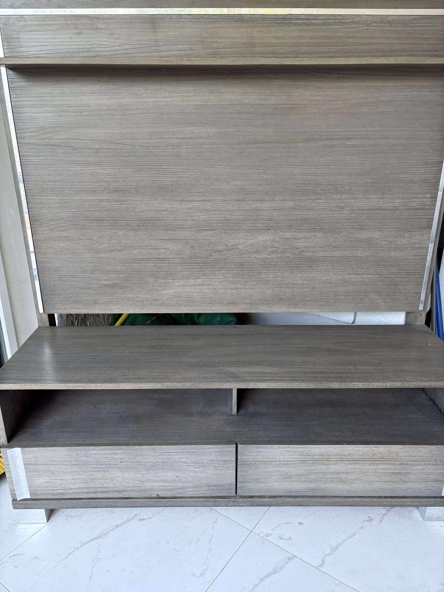 Large TV Stand With Storage Drawers