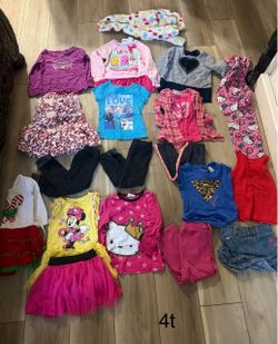Toddler girl clothing size 4t
