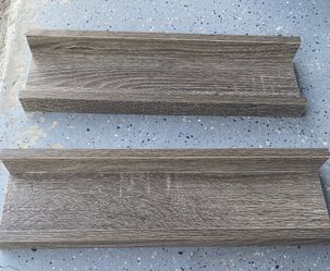 2 Gray Shelves