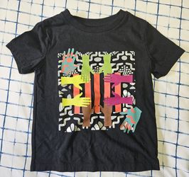 Toddler Black History Tee. Size 5T