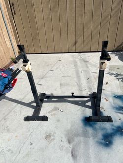 Bench press rack and dip handles