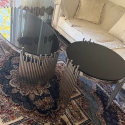 Coffee Table With End Table 