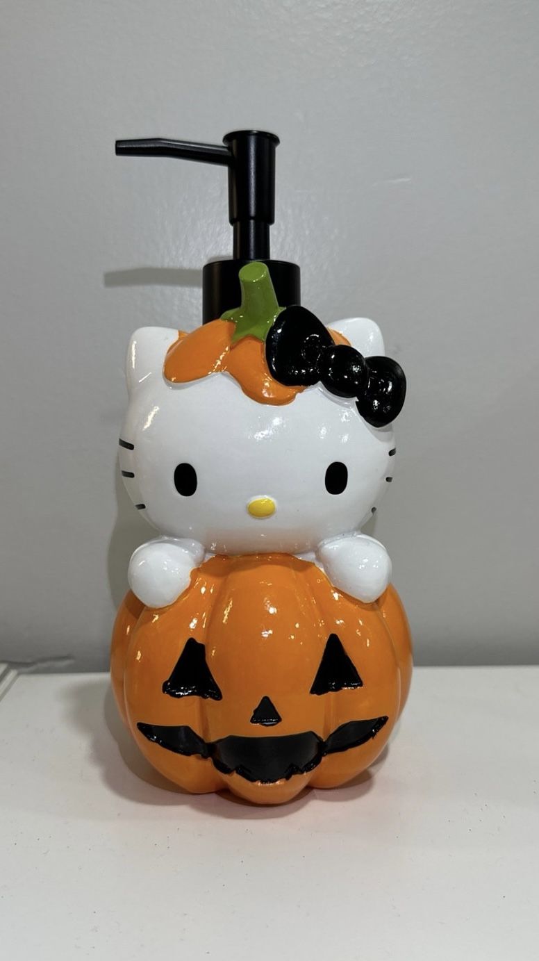 Hello Kitty Pumpkin Soap Dispenser