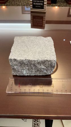 GREY GRANITE BLOCKS FLAME FINISH