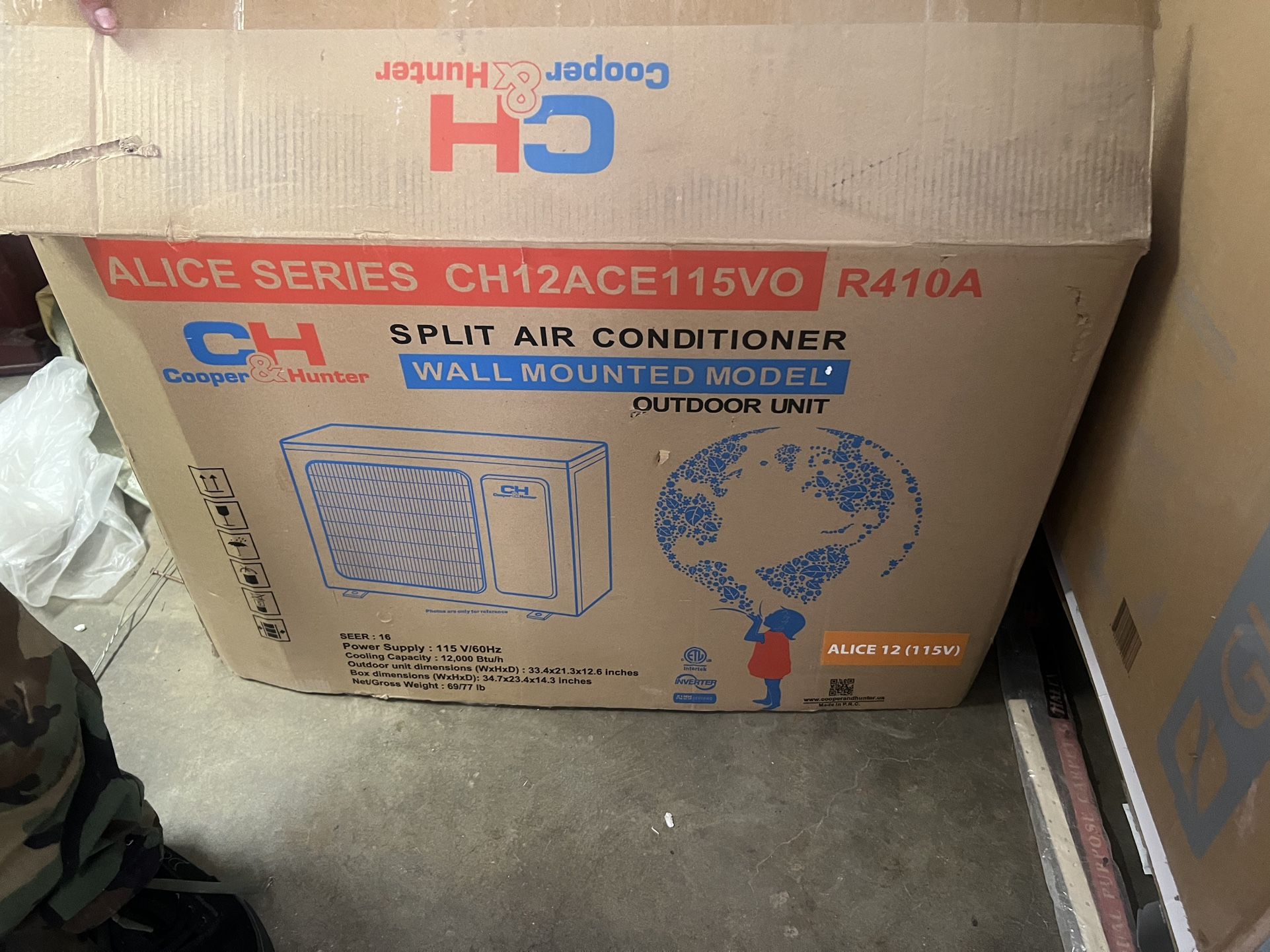 Air Conditioner Never Used Open Box