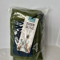 CleverMade Sixer Sling Insulated 6 Can Over the Shoulder Cooler Green Golf New