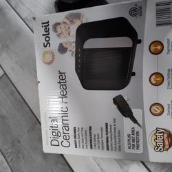 Soleil Ceramic Digital Heater (New)