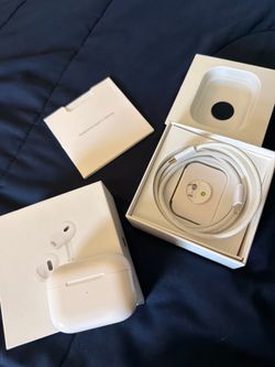 Brand new. Opened box but never worn Apple air pod pro generation 2