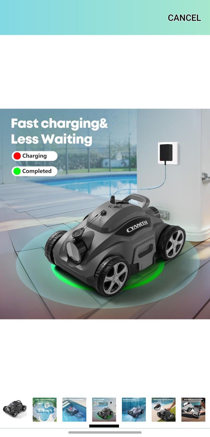 Cordless Pool Vacuum