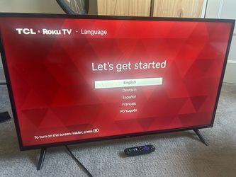 40" TLC Smart TV