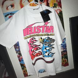 Brand New Hellstar T Shirt One Of One For A Very Good Price 