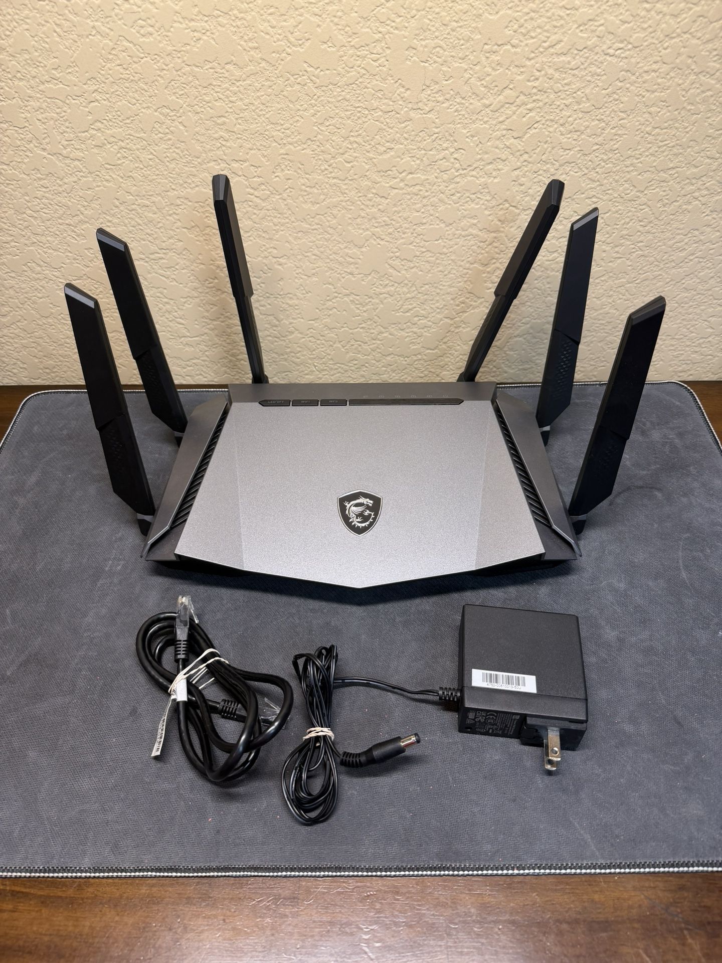 MSI RadiX AXE6600 WiFi 6E Tri-Band Gaming Router
