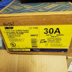 Electrical Heavy Duty Safety Switch 30A 600V 3 Pole