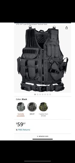 New 50% Off UTG Integrated Tactical Vest
