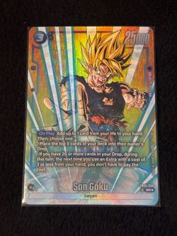 DRAGON BALL SUPER FUSION WORLD SON GOKU FB05-030 SR ALT ART