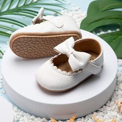 Infant Baby Girls Mary Jane Flats Bow

